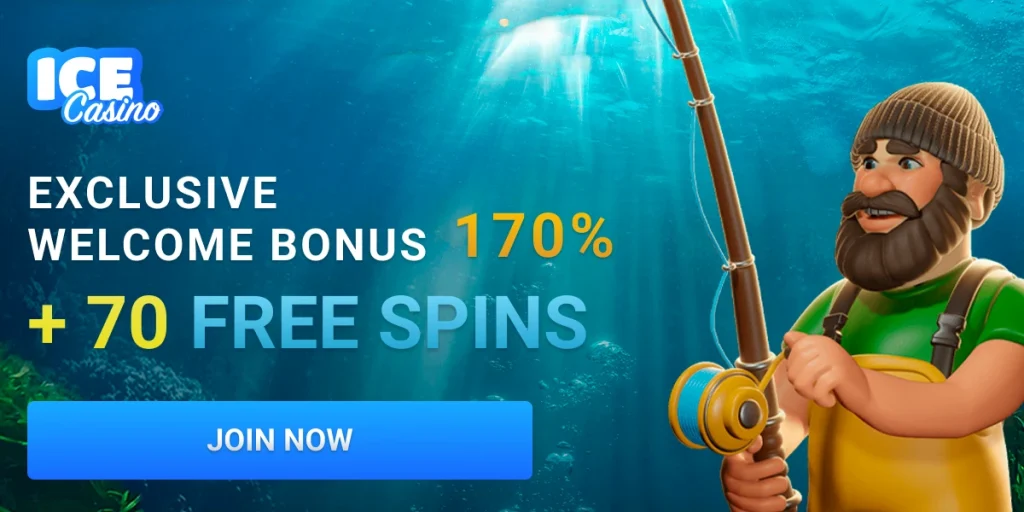 Ice Casino Willkommensbonus-Banner
